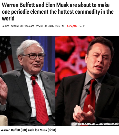 Warren Buffett & Elon Musk